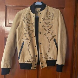 Western suede jacket